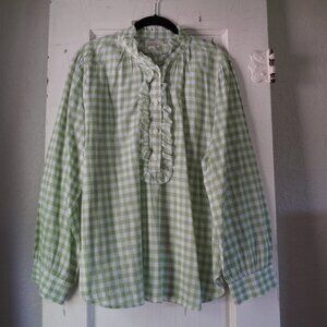 J.crew long sleeve plaid shirt